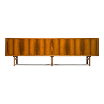 Large Rosewood Sideboard by Henning Kjaernulf for Bruno Hansen, 1950s