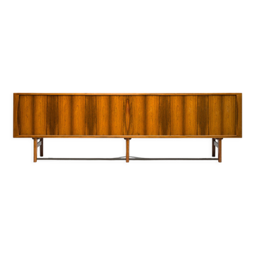 Large Rosewood Sideboard by Henning Kjaernulf for Bruno Hansen, 1950s