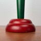 Postmodern yellow, green, red wooden chandelier Monokel by Ikea, 1980s.
