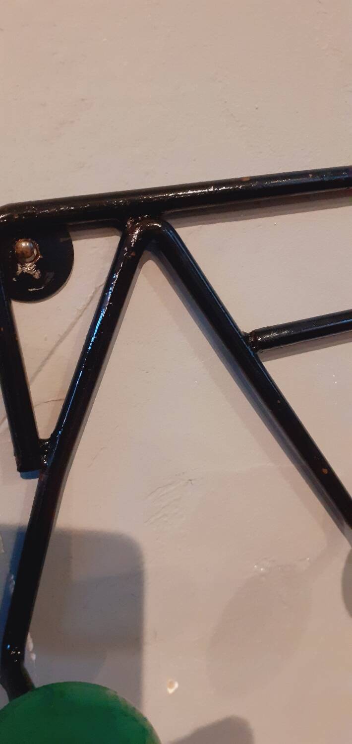 Porte manteau mural vintage année 60