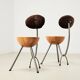 Very Rare Pair of 'Jur Eats' Side Chairs by Rob Eckhardt Netherlands 1991