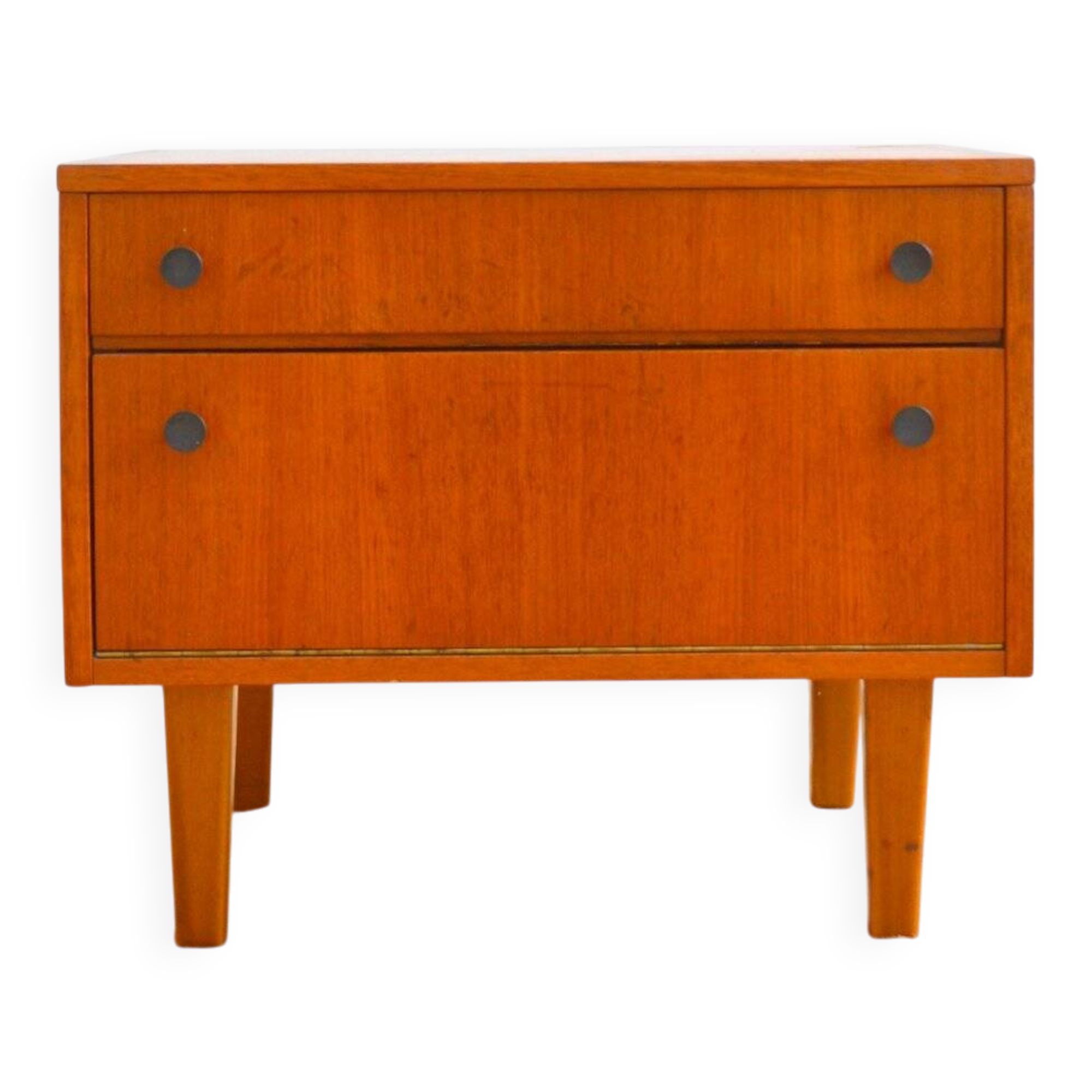 Scandinavian 1960s vintage bedside table / side table