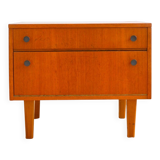 Scandinavian 1960s vintage bedside table / side table