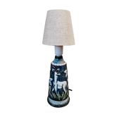 Lampe céramique scandinave 1960