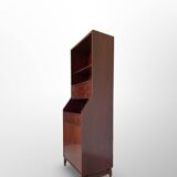 Italian wood and veneered mahogany bookcase, 1960s.