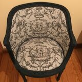 Set of basket chairs