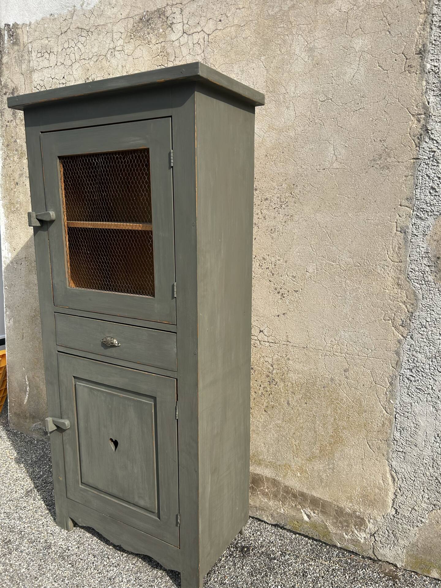 Old wooden pantry
