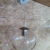 Bubbled glass globe pendant light. RAAK Amsterdam