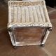 Wood and rattan cache pot