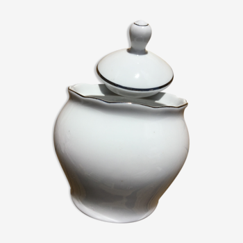 Porcelain sugar bowl