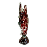 Zoomorphic blown glass vase from the 70s