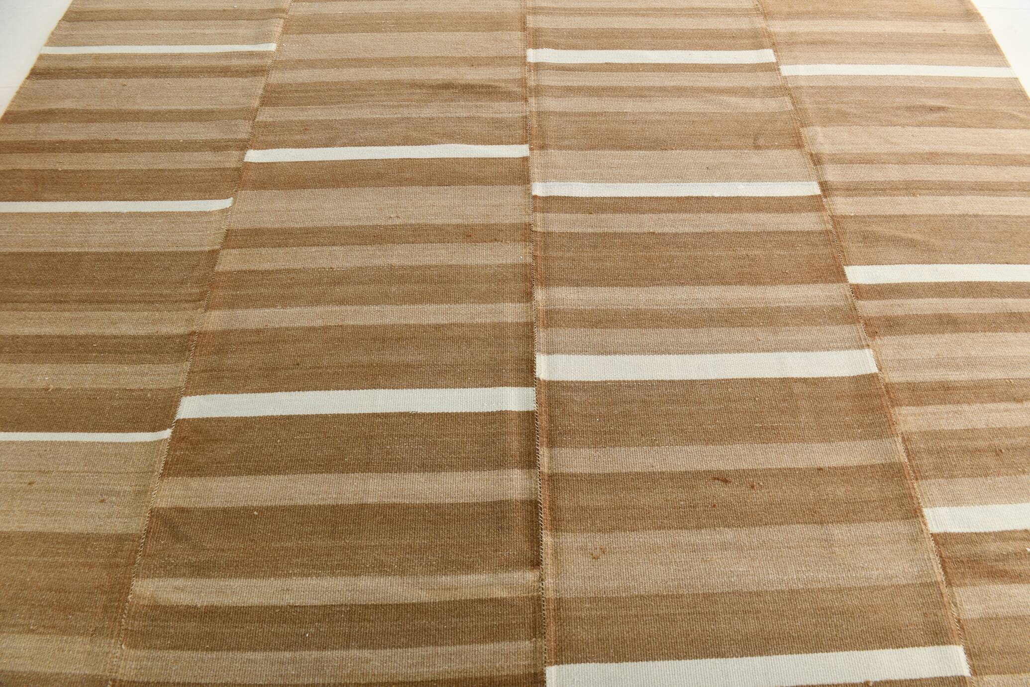 10x10 Bronze Beige Square Vintage Rug, 300x321Cm