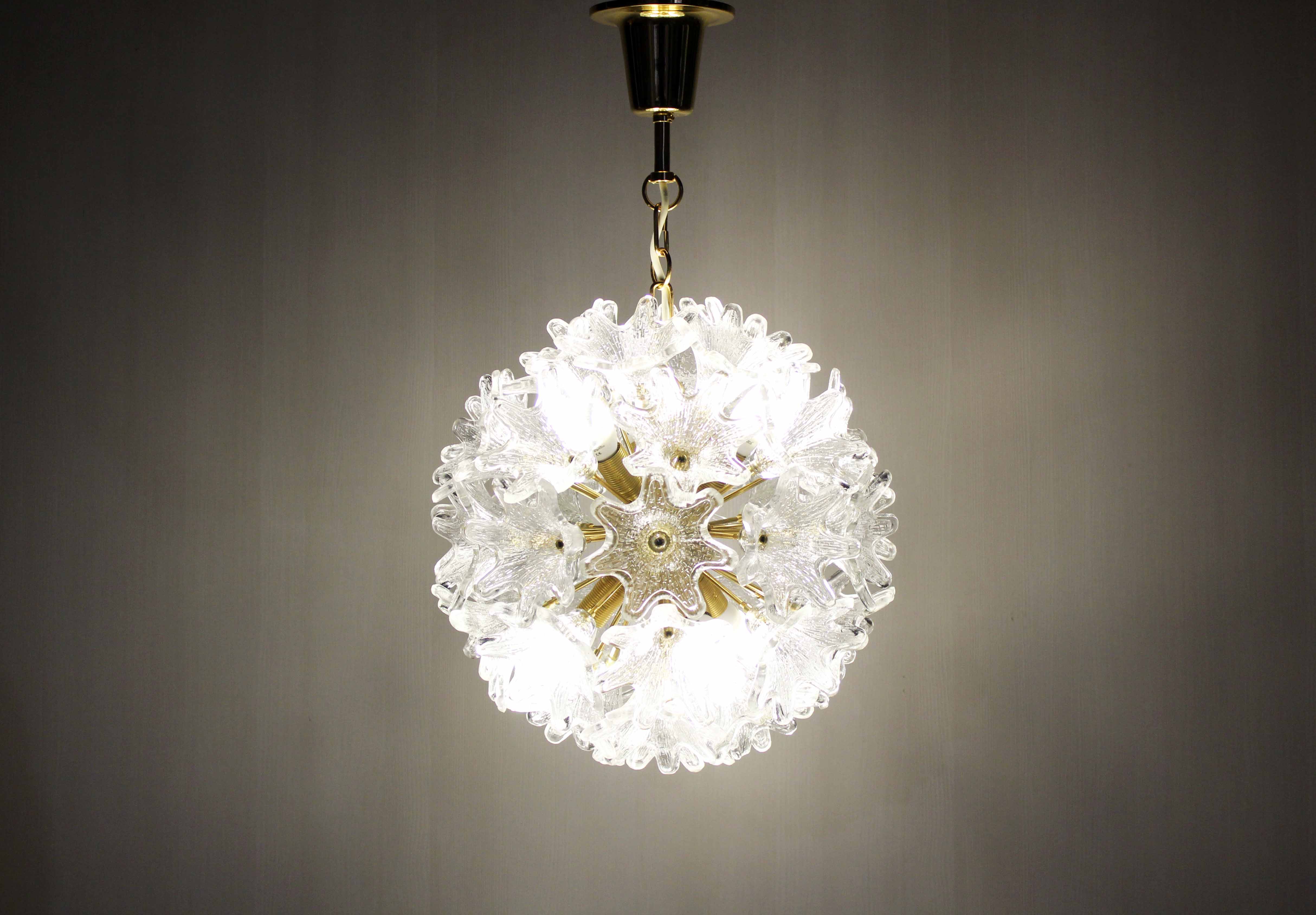 Sputnik chandelier by Paolo Venini for Veart