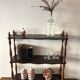 Old wooden shelf