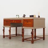 Bureau en chêne, design danois, années 1950, production : Danemark
