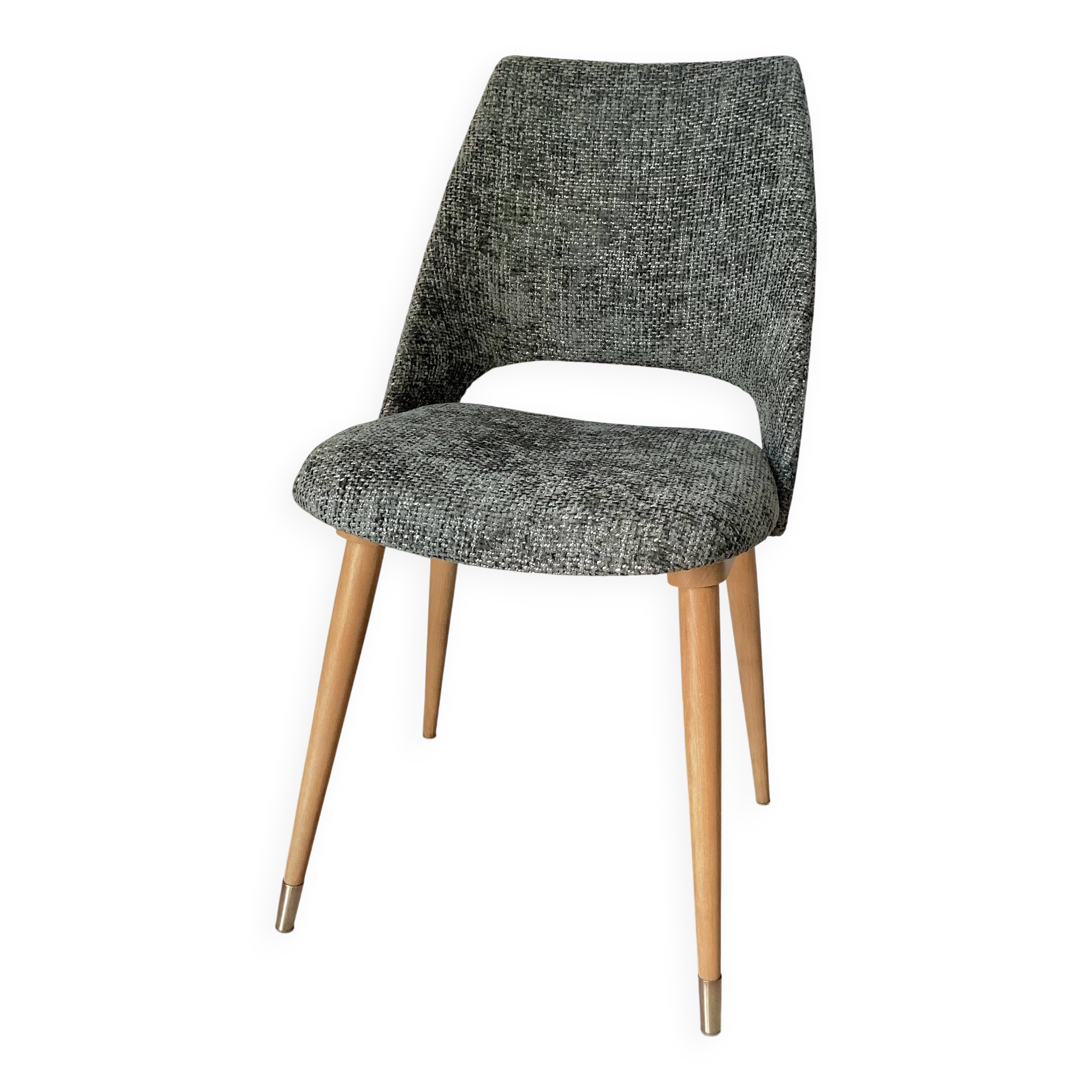 Restored barrel chair from the 1950s-60s