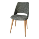 Restored barrel chair from the 1950s-60s