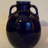 Limoges Pallas blue porcelain vase