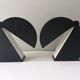 Paire de lampes de table italiennes Disco par Bertorelle