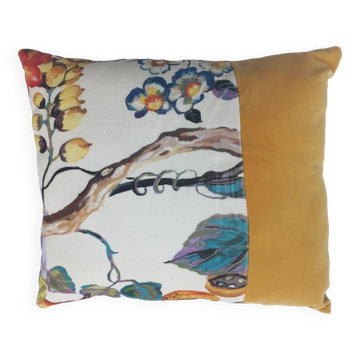 yellow cushion