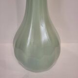 Vase / Verre Soliflore, vert céladon, 70's - France