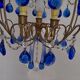 Lustre cage italien vintage