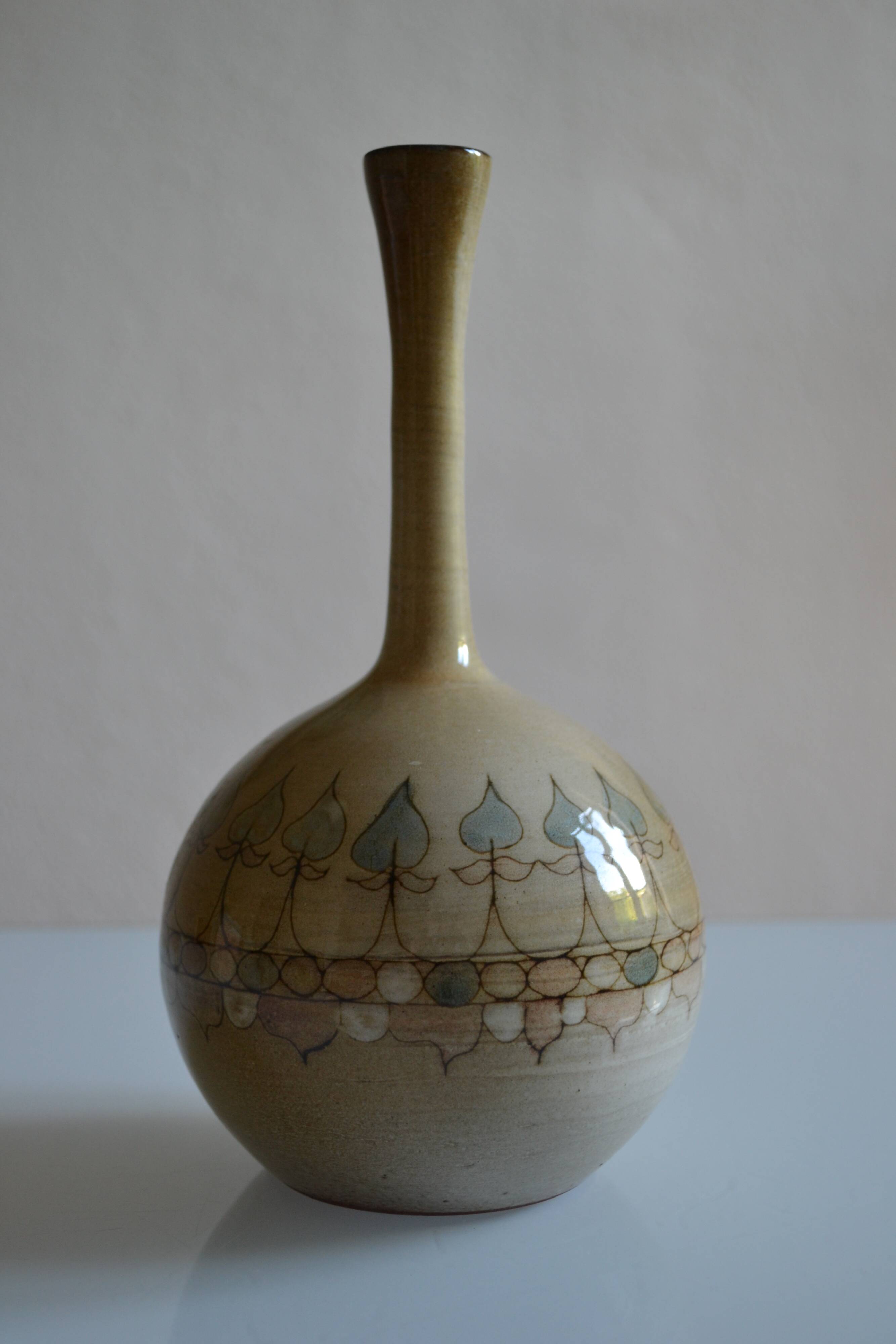 vintage ceramic vase from the 70s 1970