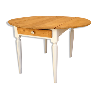Renovated shuttered table