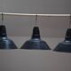Lot of 3 industrial bowls ceiling