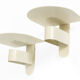 Pair of white wall lights/sconces from Lyskaer. Denmark 1980s