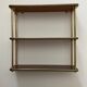 Dry formica and brass-1960s
