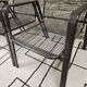 Lot 4 fauteuils vintage 1970" jardin terrase