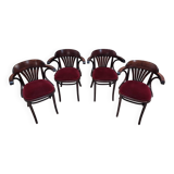 4 fauteuils bistrot bridge