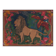 Vintage hand-embroidered textile 175x242 cm