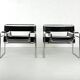 pair of Wassiily armchairs by Marcel Breuer for Gavina - 1960s
