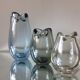 Ensemble de 3 vases Holmegaard par 'Per Lutken 1954