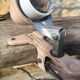 Pink metal clip lamp