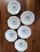 Set of 6 porcelain soup plates – Made in France