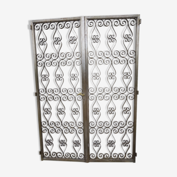 Wrought iron doors