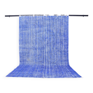 Blue Vintage Turkish Oushak Rug sku904