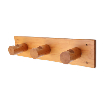 Charlotte Perriand's pine coat rack for Les Arcs, 60s