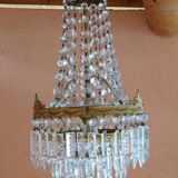 Hot air balloon chandelier with tassels ø 25 cm