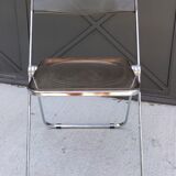 Pair of folding chairs giancario Piretti for Castelli