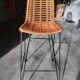 Rattan bar stool