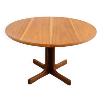 Round dining table ‘Natendorf’ Danish - teck
