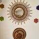 Traditional African hat from the 60s for wall decoration
