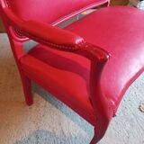 Louis XV red canapé 15