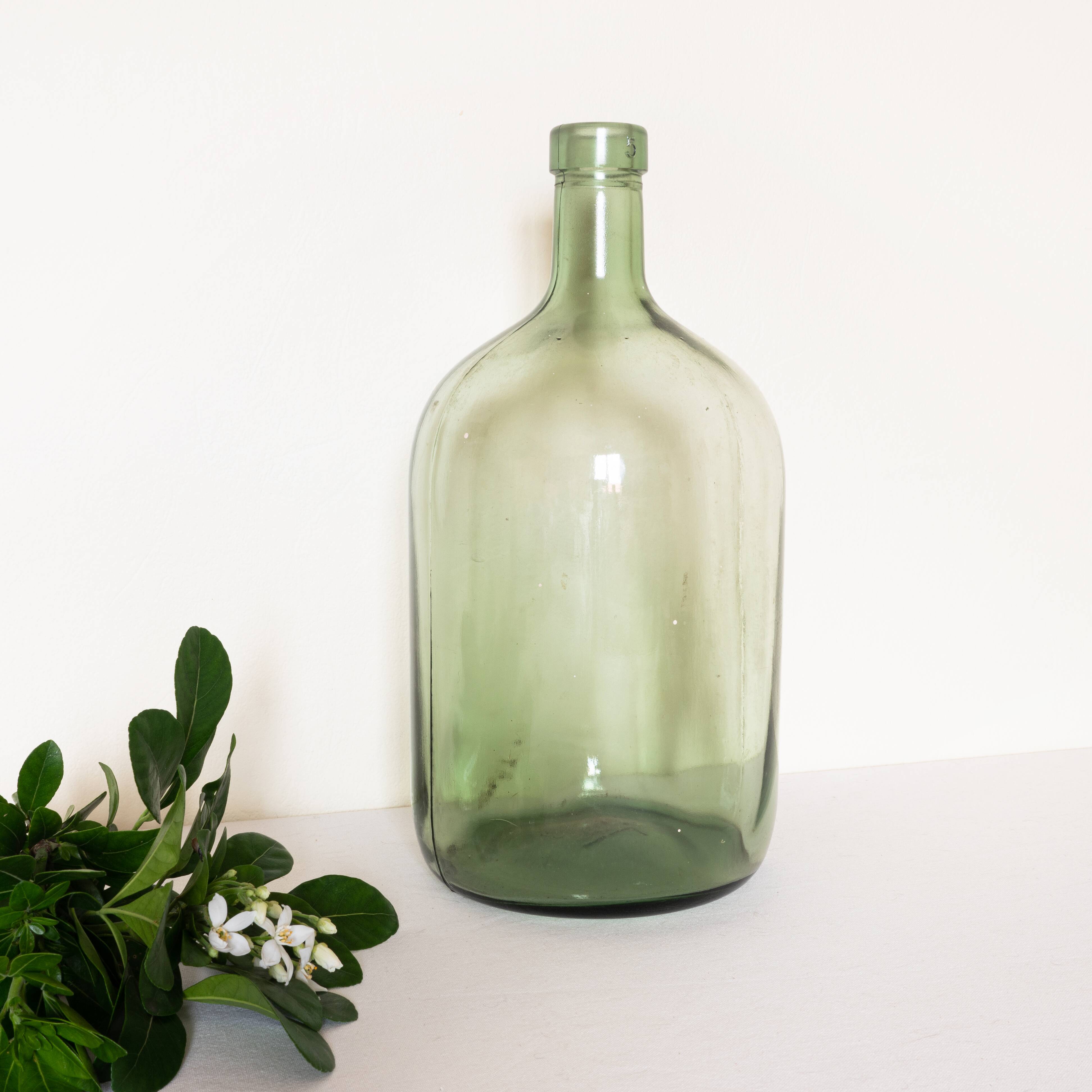 Dame jeanne bonbonne 5L vert clair
