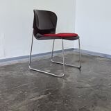 Vintage stacking chair by Gerd Lange for Drabert West Germany model SM 400K