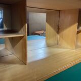 Vintage teak bar/secretary cabinet